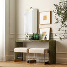 Ingrain Console Table in Olive by Uttermost