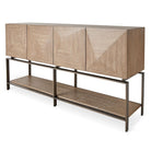 Trapezoid 4 Door Cabinet by Uttermost