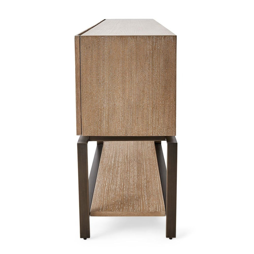 Trapezoid 4 Door Cabinet by Uttermost