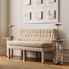 Joist Accent Table in Arabescato Marble by Uttermost