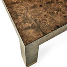 Ingrain Coffee Table in Cocoa Brown by Uttermost