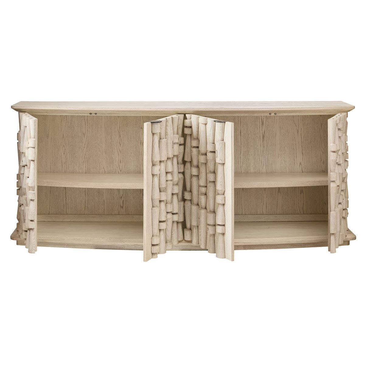 Spindle 4 Door Cabinet by Uttermost
