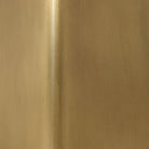 Equilateral Bistro Table in Arabescato and Brass by Uttermost