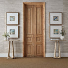 About Turn Console Table in Travertine by Uttermost