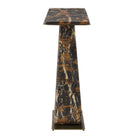 About Turn Console Table in Michelangelo Marble by Uttermost