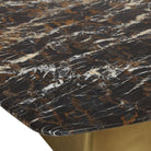 Equilateral Coffee Table in Michelangelo and Brass by Uttermost