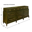 Green With Envy 9 Drawer Chest by Uttermost