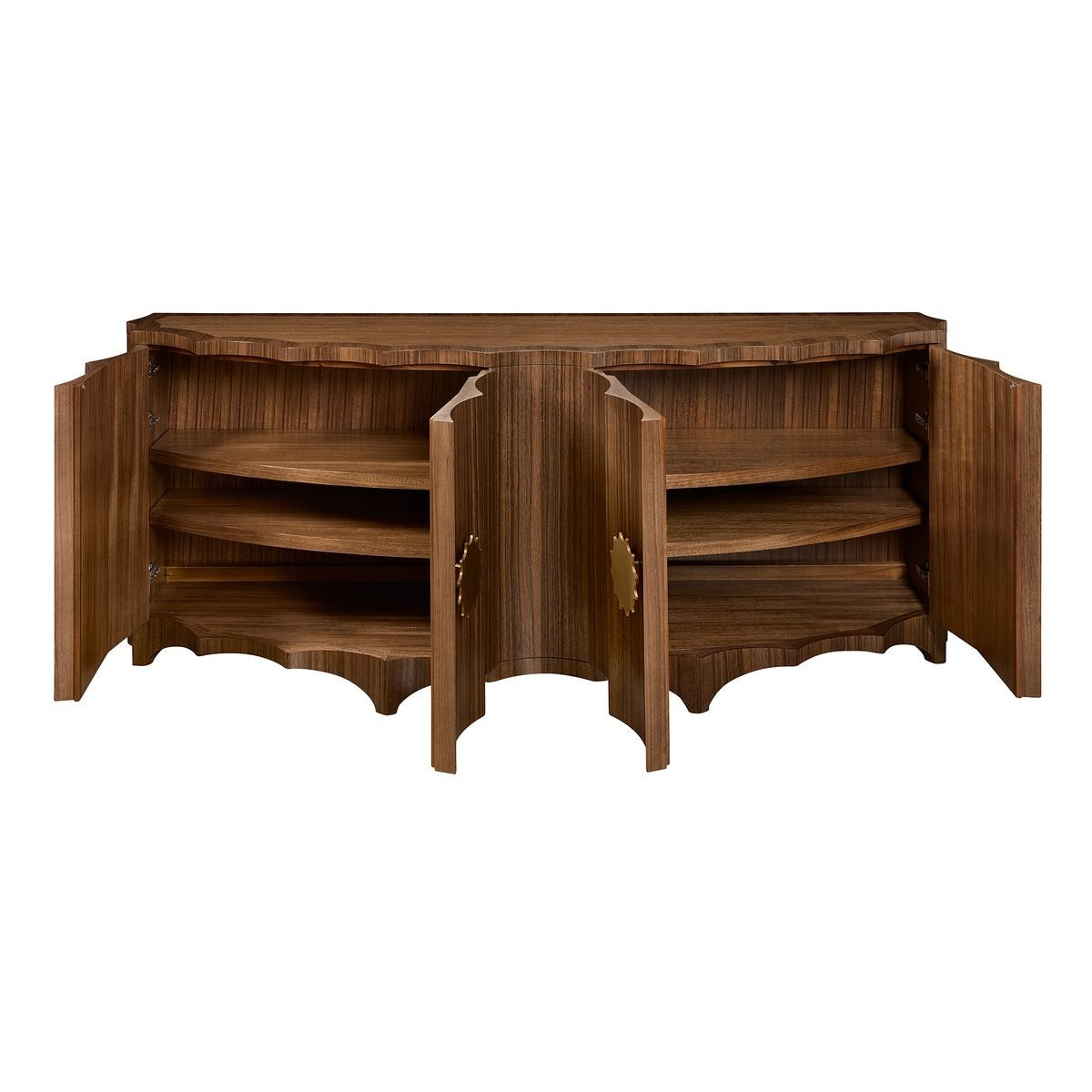 Grand Flute 4 Door Cabinet by Uttermost