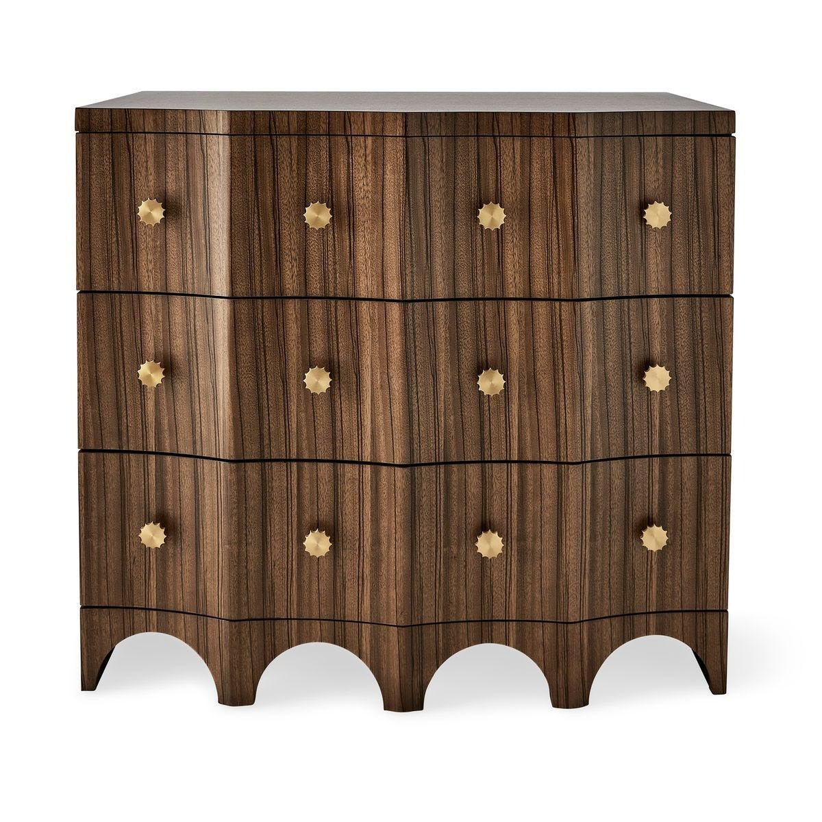 Grand Flute 3 Drawer Chest by Uttermost