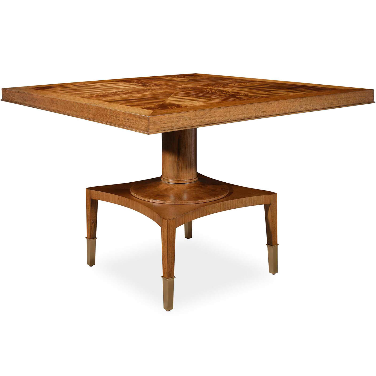 Put You On A Pedestal Game Table in Golden Brown by Uttermost