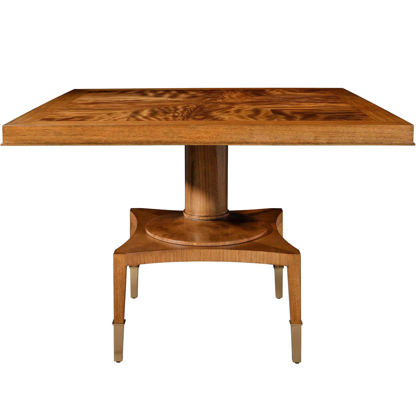 Put You On A Pedestal Game Table in Golden Brown by Uttermost