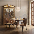 Put You On A Pedestal Game Table in Golden Brown by Uttermost