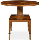 Put You On A Pedestal Side Table in Golden Brown by Uttermost