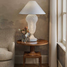 Put You On A Pedestal Side Table in Golden Brown by Uttermost