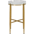 Crystal Clear Round Accent Table by Uttermost