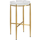 Crystal Clear Round Accent Table by Uttermost