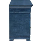 Louis Philippe Chest of Drawers in True Blue by Uttermost