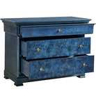 Louis Philippe Chest of Drawers in True Blue by Uttermost
