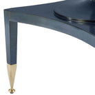 Put You On A Pedestal Game Table in True Blue by Uttermost