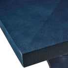 Put You On A Pedestal Game Table in True Blue by Uttermost