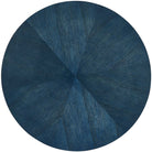 Put You On A Pedestal Side Table in True Blue by Uttermost