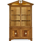 Pediment Tall Cabinet in Golden by Uttermost