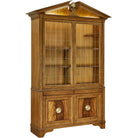 Pediment Tall Cabinet in Golden by Uttermost