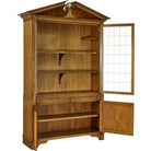Pediment Tall Cabinet in Golden by Uttermost