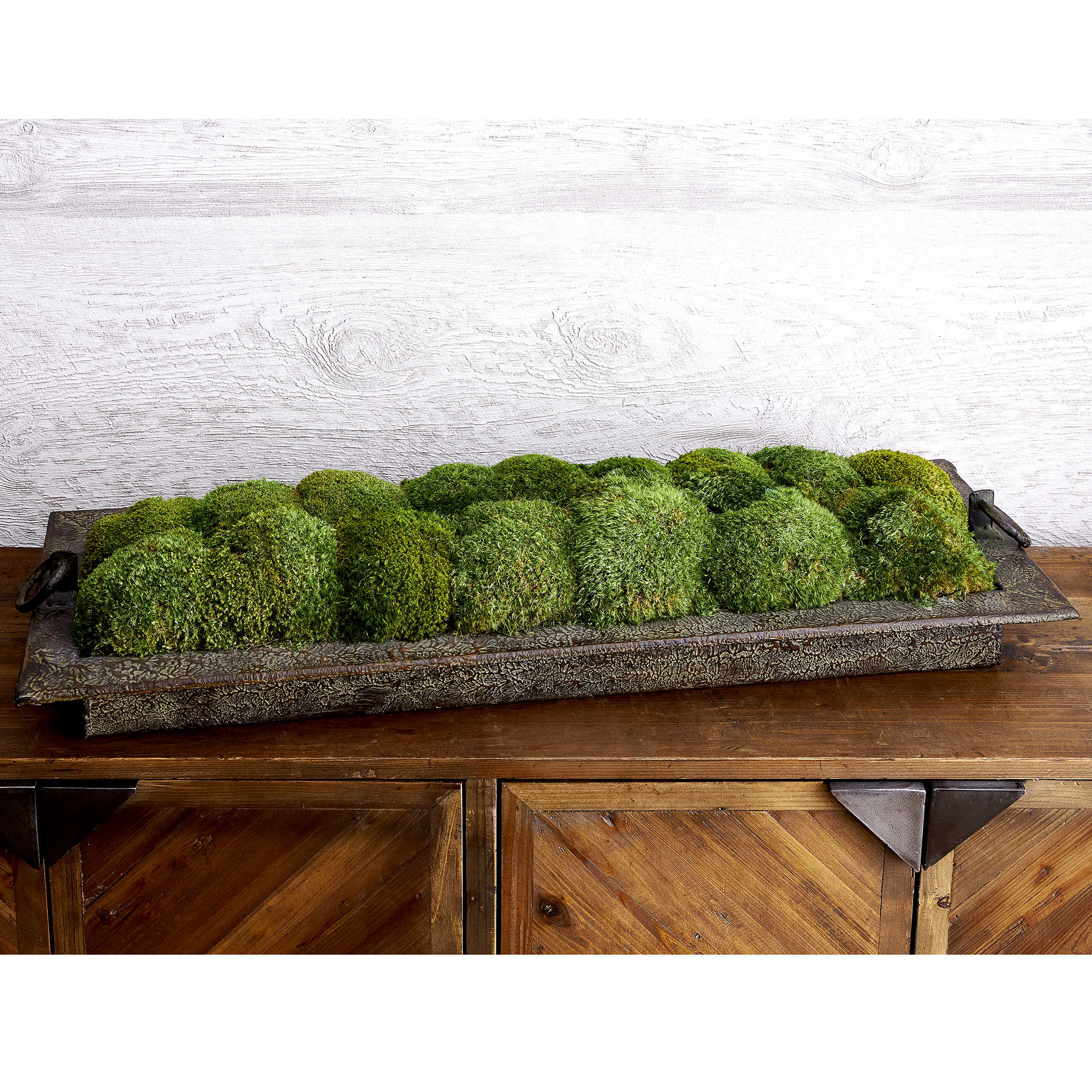 Heath Preserved Moss Tray by Uttermost