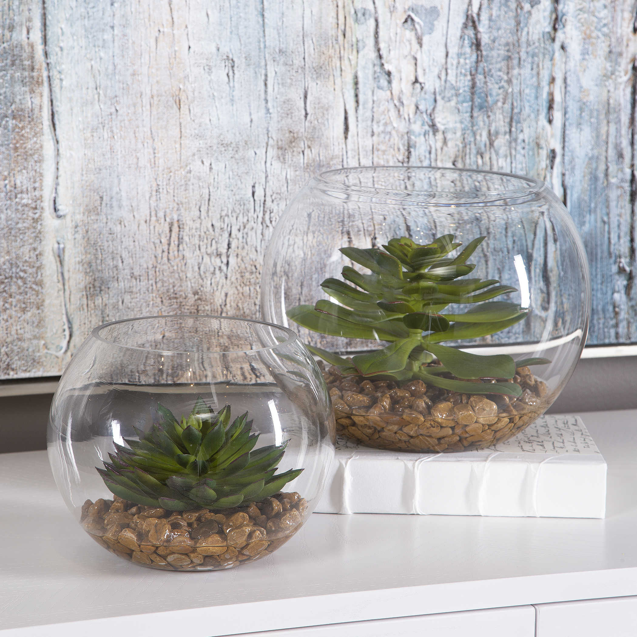 Eloy Terrariums - Set of 2 by Uttermost