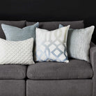 Fade Out Velvet Cushion - Blue by Uttermost