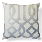 Ombre Fret Cushion - Blue by Uttermost