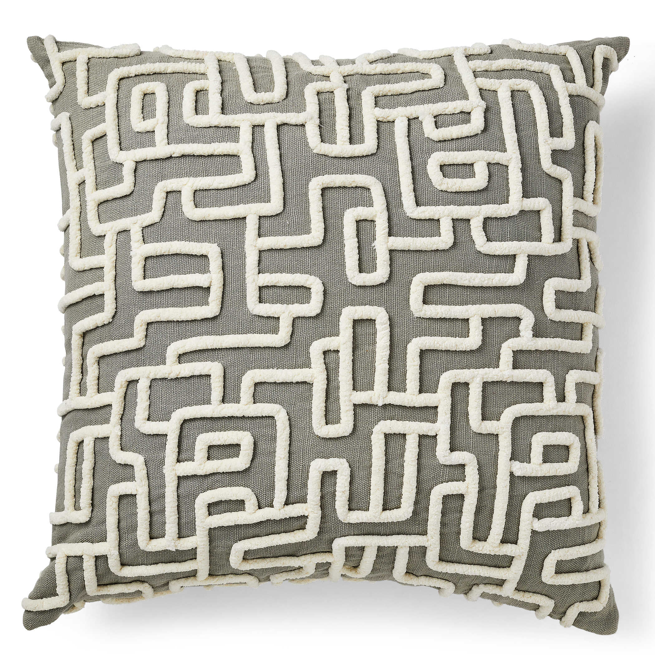 Labyrinth Cushion - Gray by Uttermost