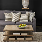 Labyrinth Cushion - Gray by Uttermost