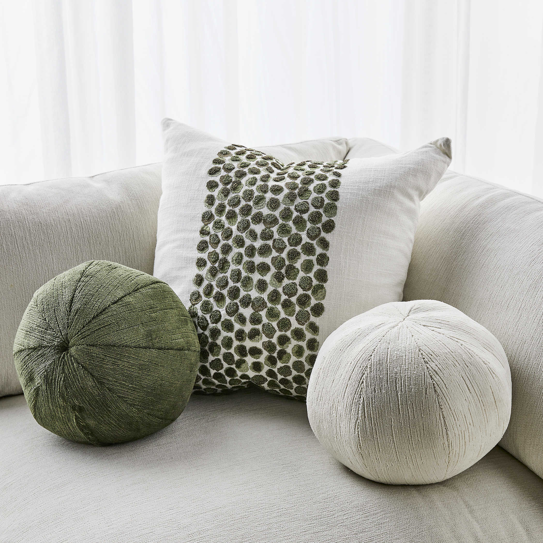 Fig Leaf Cushion by Uttermost