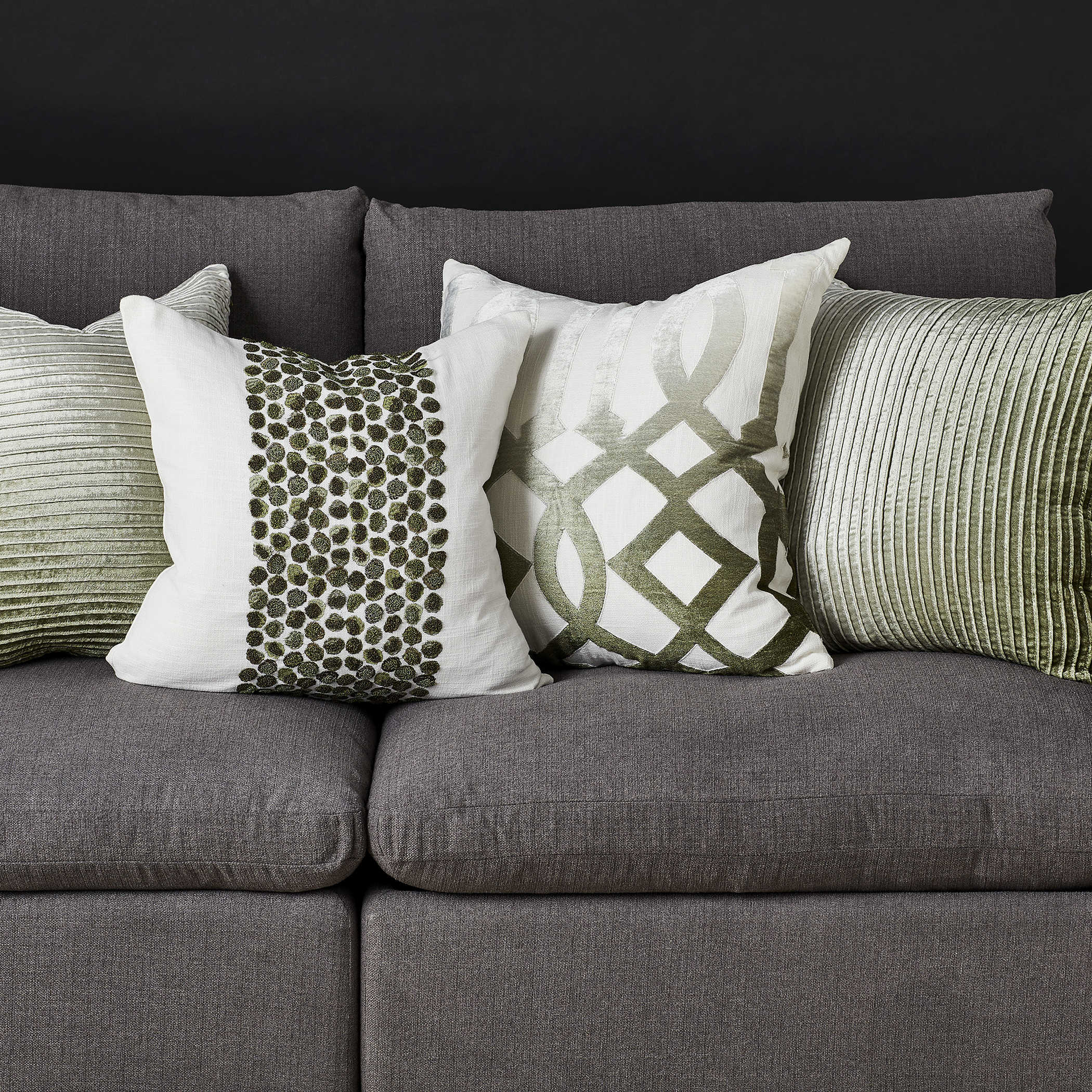 Fig Leaf Cushion by Uttermost
