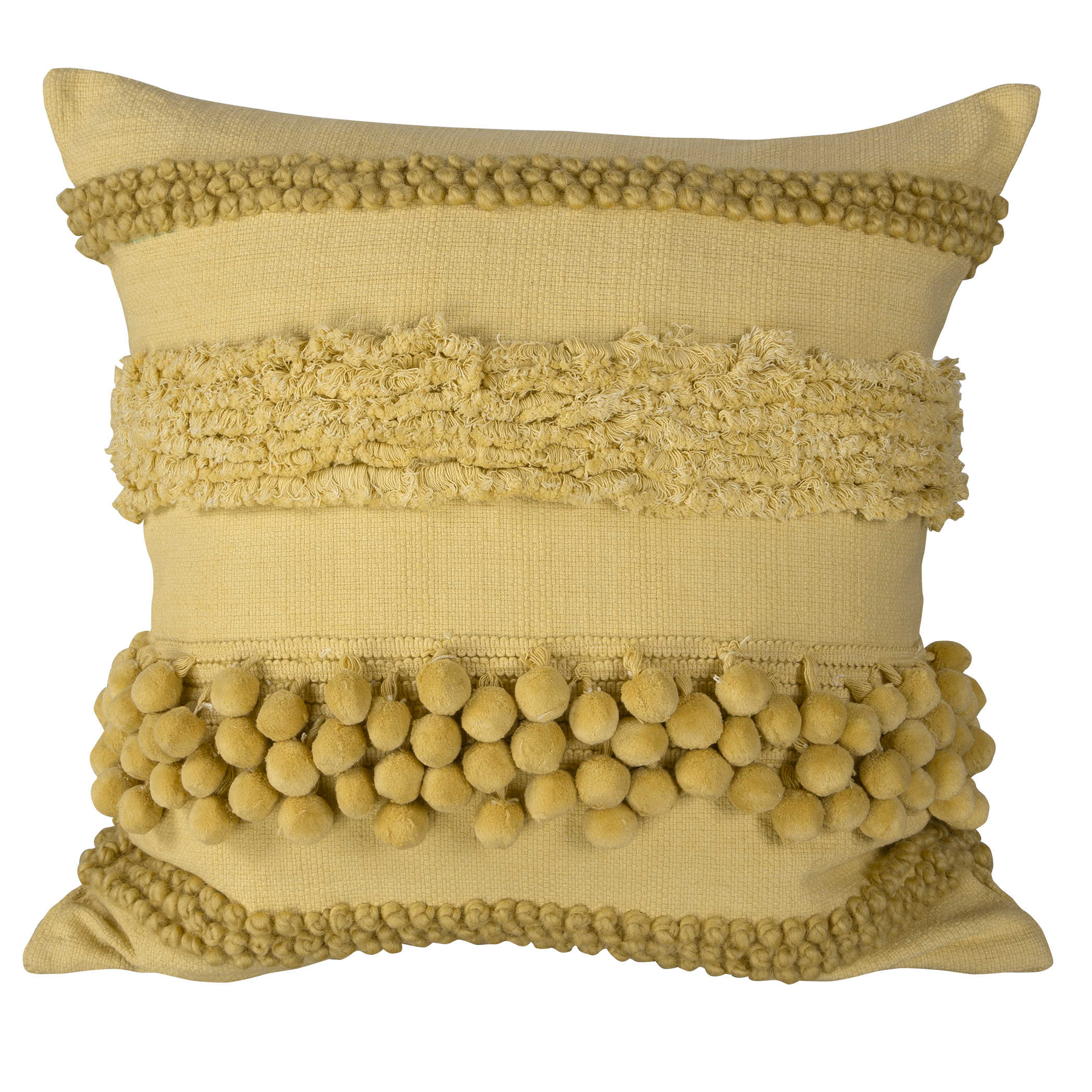Having a Ball Cushion - Lemon Chiffon by Uttermost