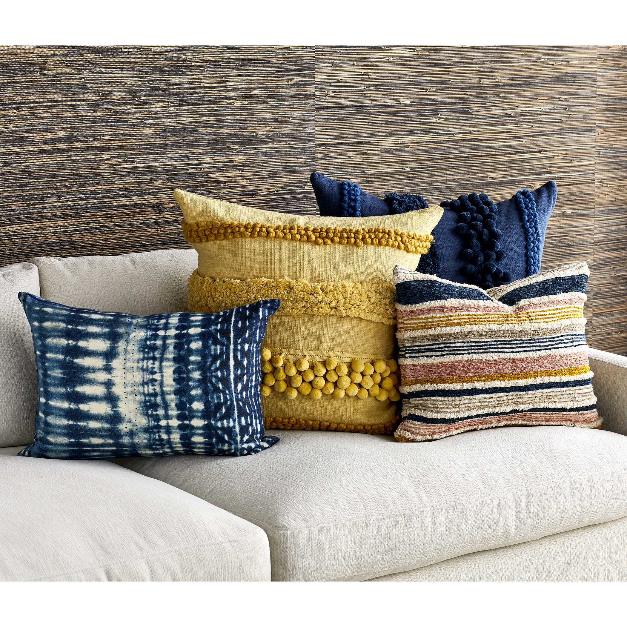 Having a Ball Cushion - Lemon Chiffon by Uttermost