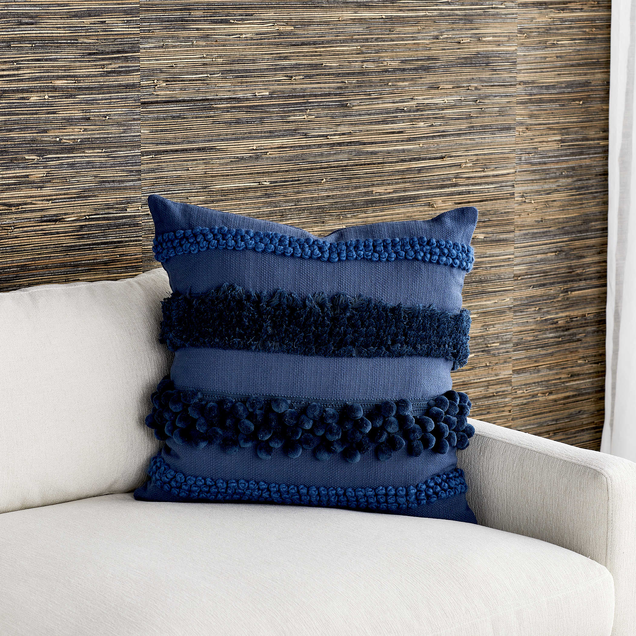 Having a Ball Cushion - Blueberry by Uttermost