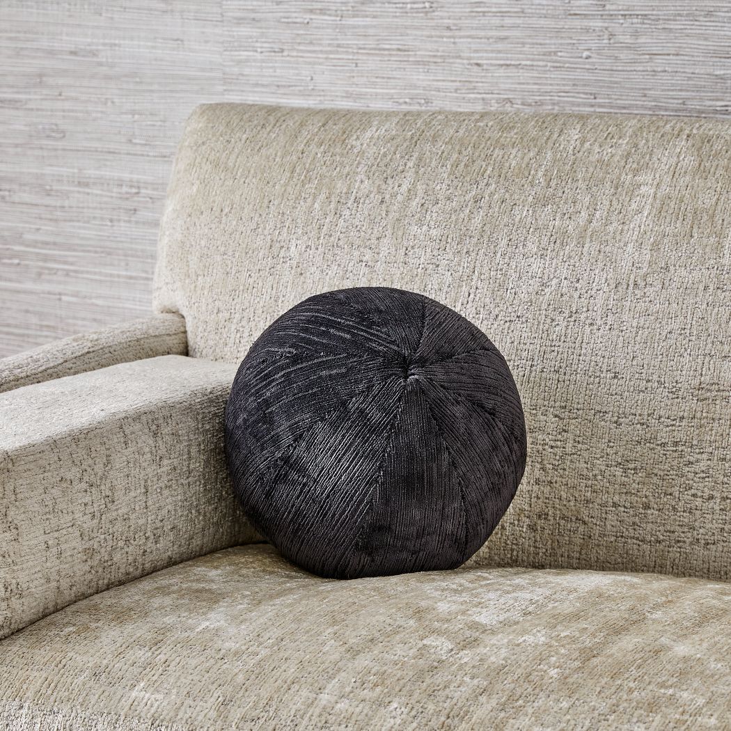 Ball Bearing Cushion - Black by Uttermost
