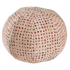Ball Bearing Cushion in Dotted Peach by Uttermost