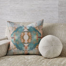 Spectrum Cushion in Blush and Aqua by Uttermost