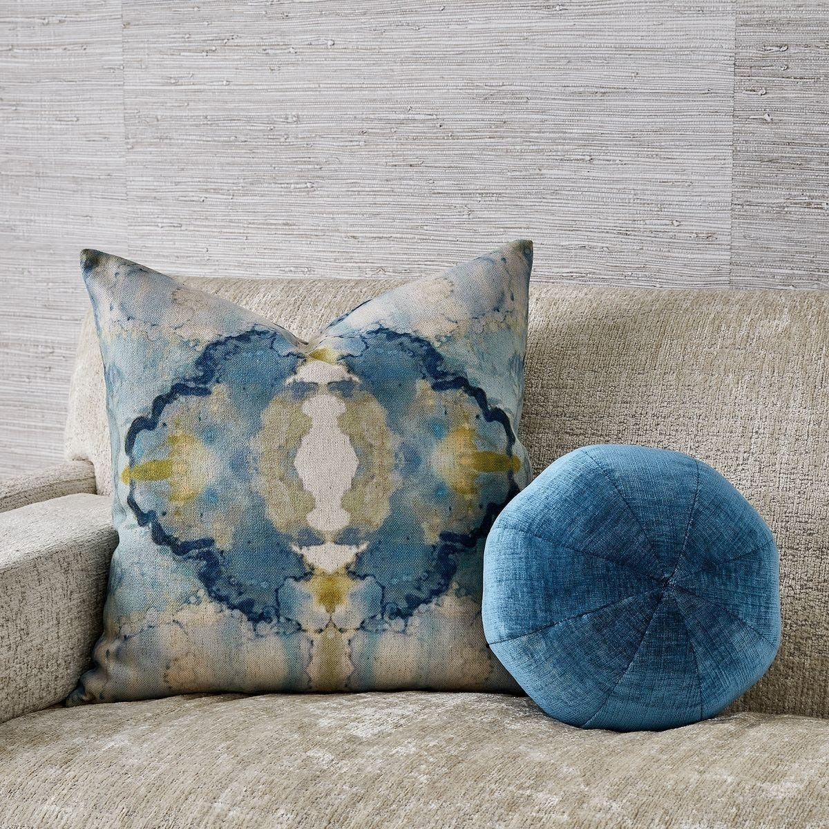 Spectrum Cushion in Blue by Uttermost