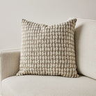Cotton Patch Cushion in Snow by Uttermost