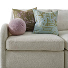 Vintage Folly Pillow in Sky Blue by Uttermost