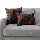 Water Flower Pillow in Lumbar Jewel Uttermost