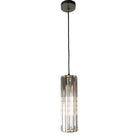 Reagan Bronze & Crystal Pendant Light by RV Astley