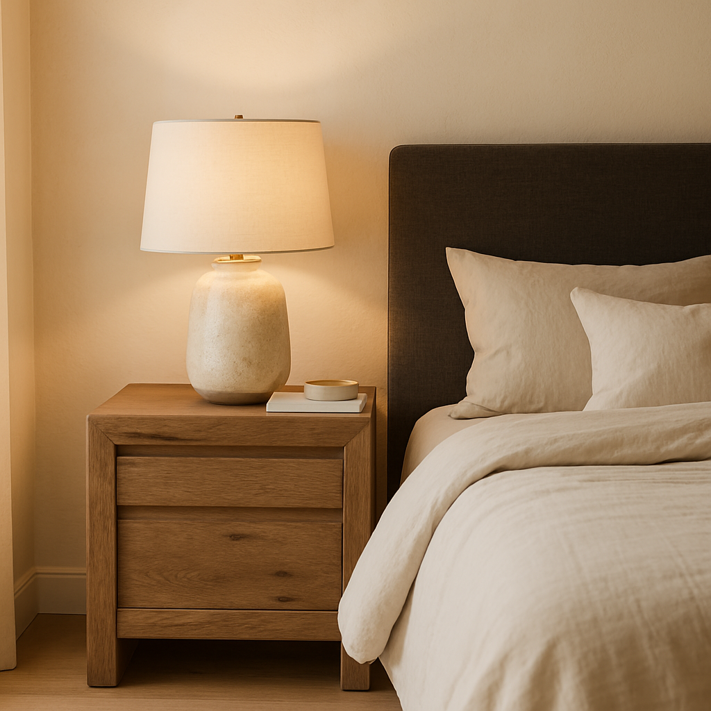 Reclaimed Oak Bedside Cabinet by Keiichi