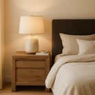 Reclaimed Oak Bedside Cabinet by Keiichi