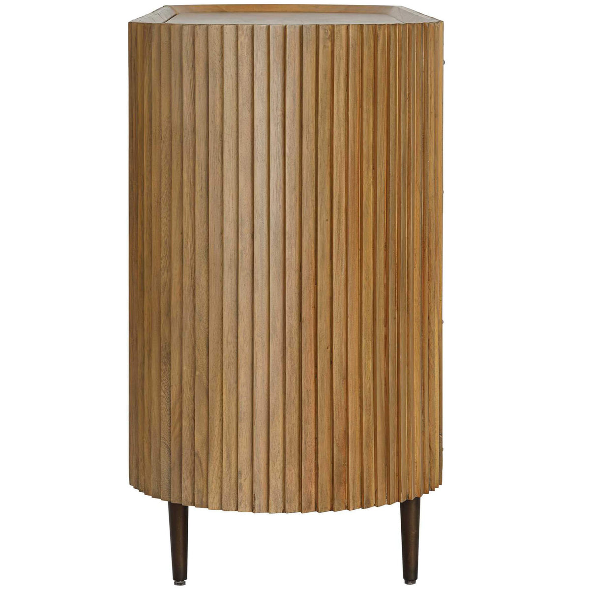 Reese Pleated 2 Door Cabinet Uttermost